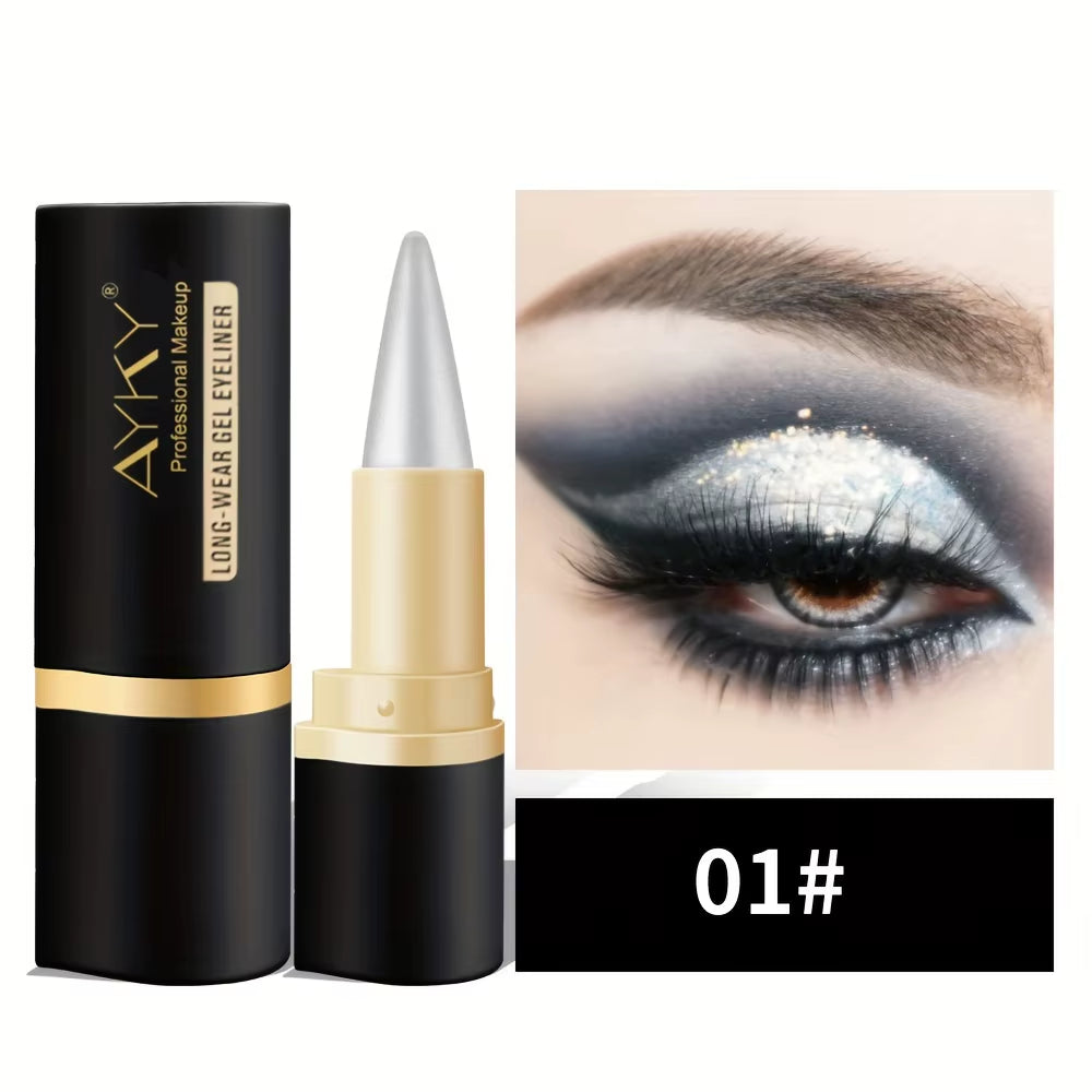 GlideLine Matte Glitter Waterproof Eyeliner Balm