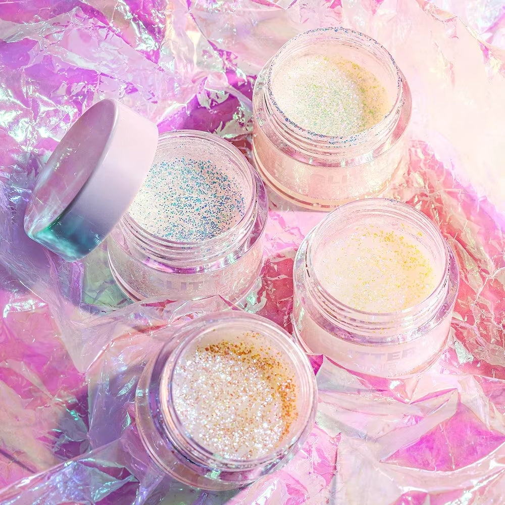 Instant Glue-Free Glitter Gel