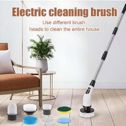 Powerful Cordless Electric Spin Scrubber Multipurpose Cleaning Brush for Shower Sink Tile Grout Kitchen Bathroom