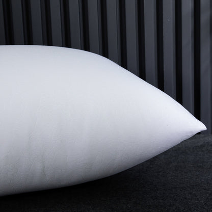 Rectangular Sofa Cushion Insert, Brushed Fabric Cover, Thickened Polyester Fiber Fill, Comfortable Backrest Pillow Core