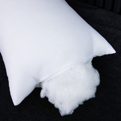 Rectangular Sofa Cushion Insert, Brushed Fabric Cover, Thickened Polyester Fiber Fill, Comfortable Backrest Pillow Core