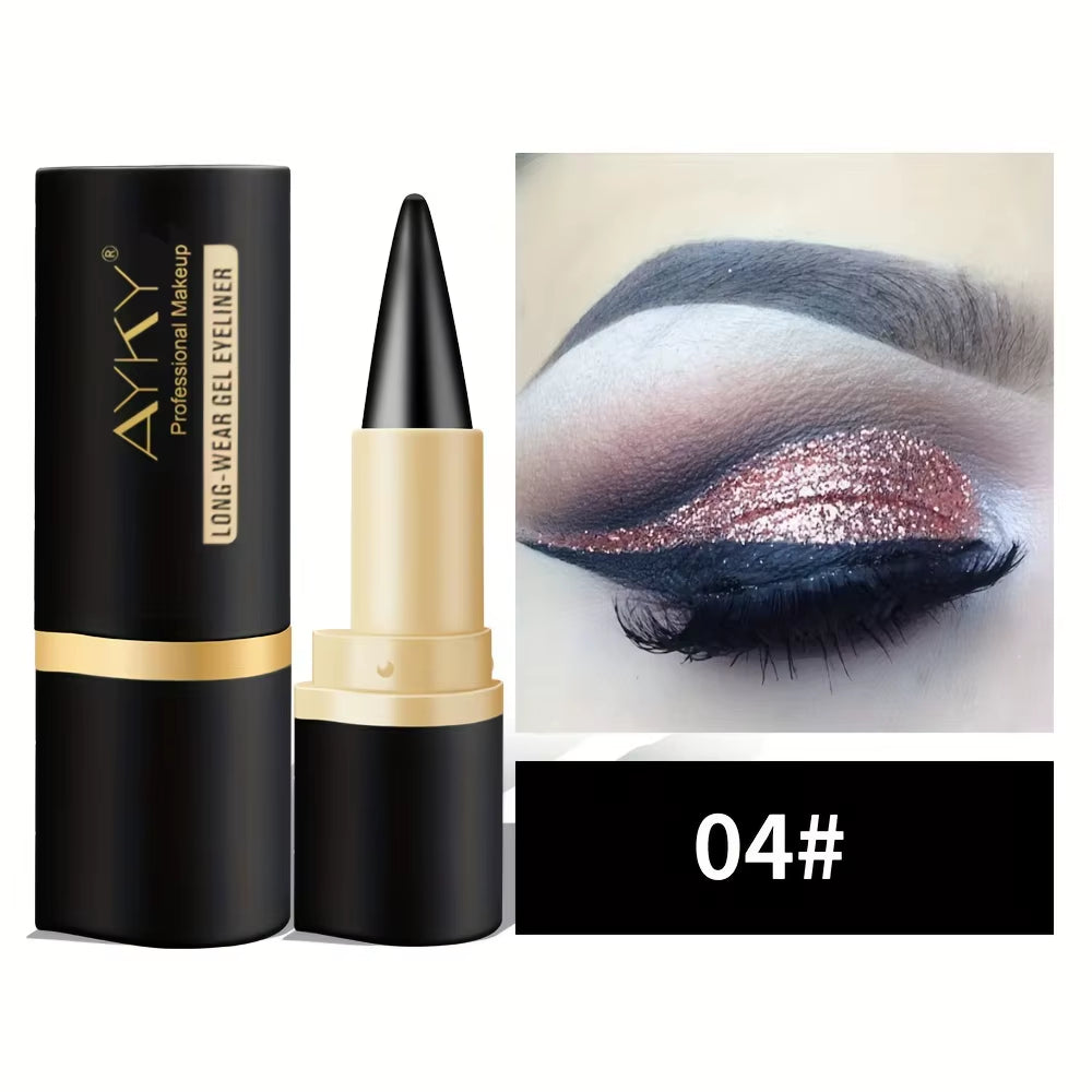 GlideLine Matte Glitter Waterproof Eyeliner Balm